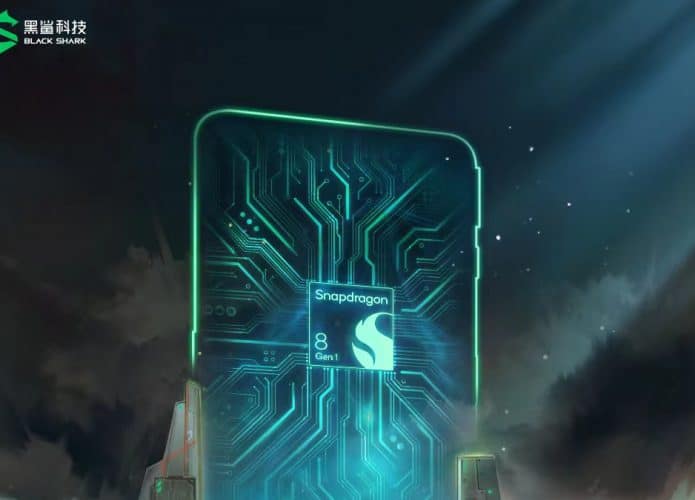 Poster teaser do Black Shark 5 com Snapdragon 8 Gen 1
