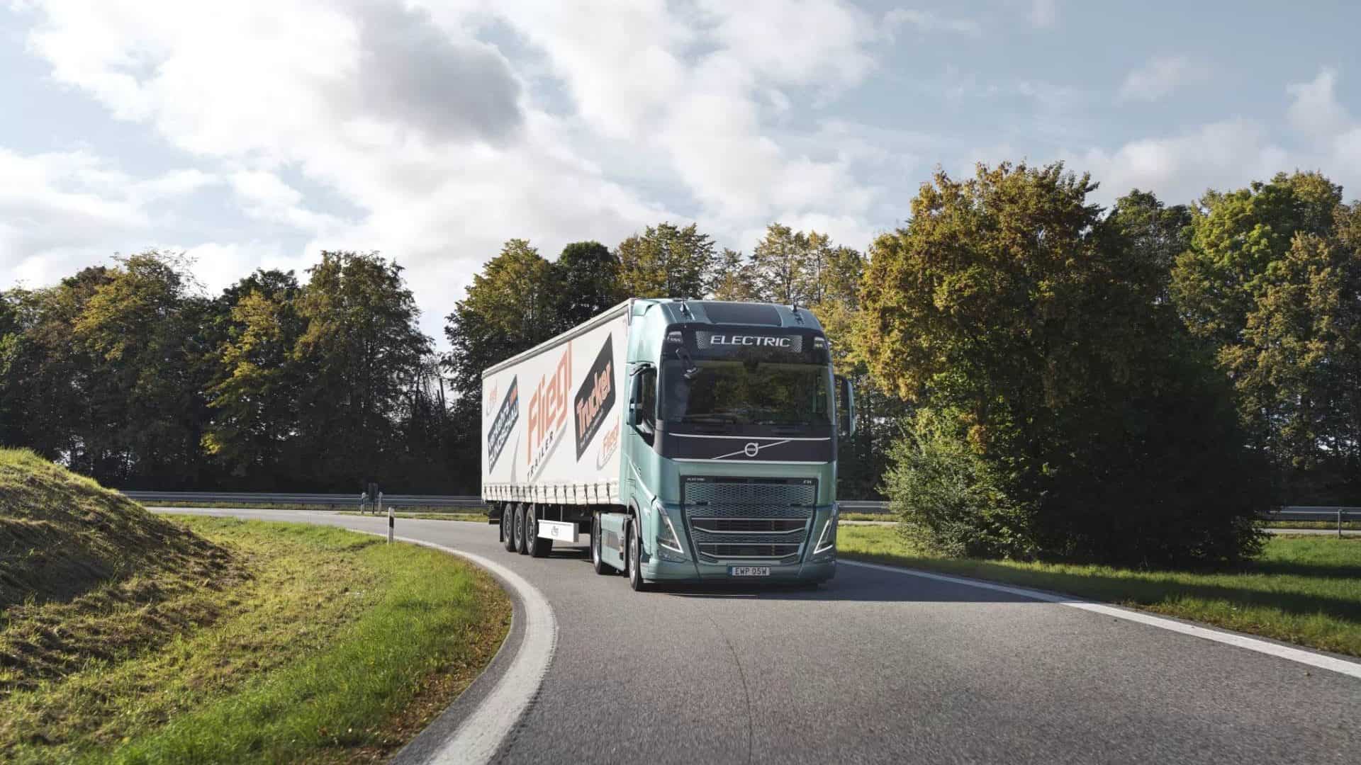 Caminhão elétrico FH da Volvo
