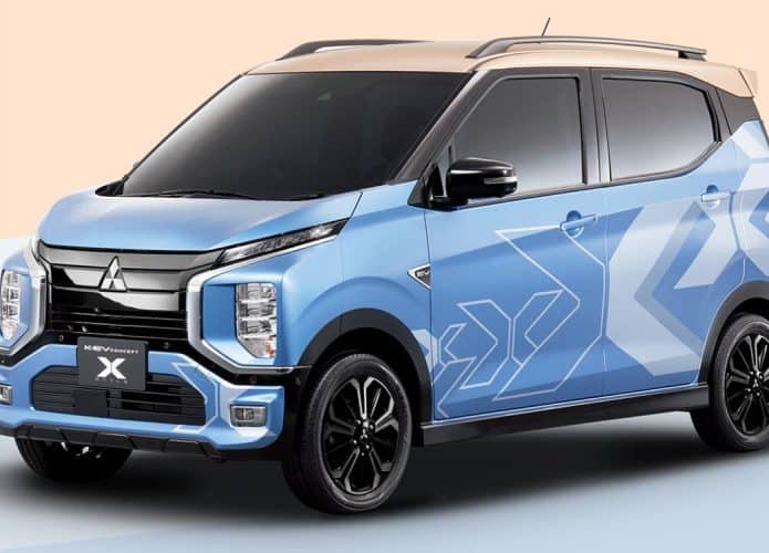 Conceito K-EV X Style da Mistubishi é um carro kei elétrico