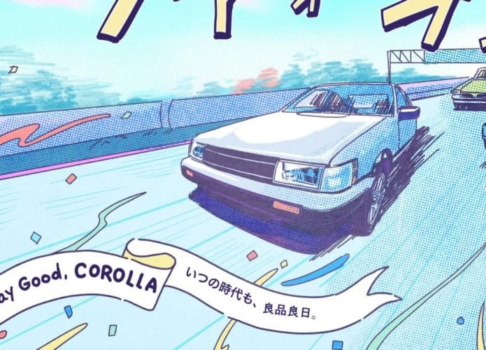 Mangá em homenagem aos 50 anos do Toyota Corolla