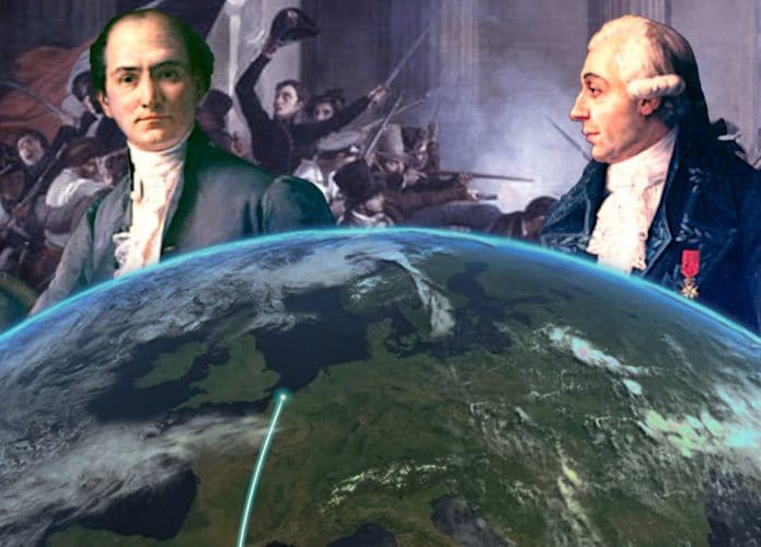 Astrônomos franceses que mediram o mundo