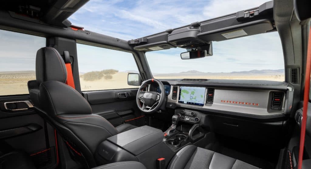 Por dentro do SUV Bronco Raptor