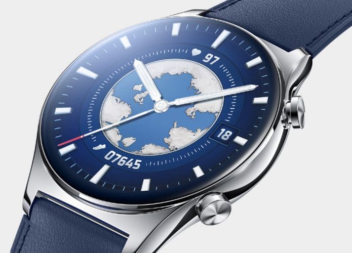 Honor Watch GS 3 lançado com tela AMOLED e case de aço inoxidável
