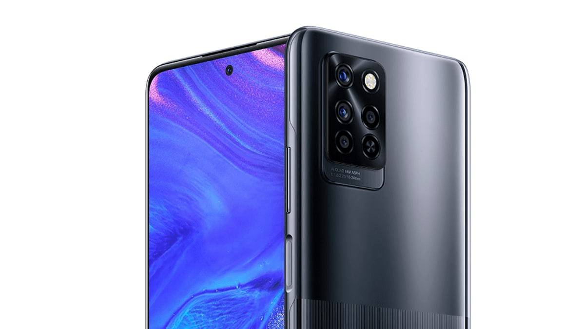 Detalhe das câmeras do Infinix Note 10 Pro