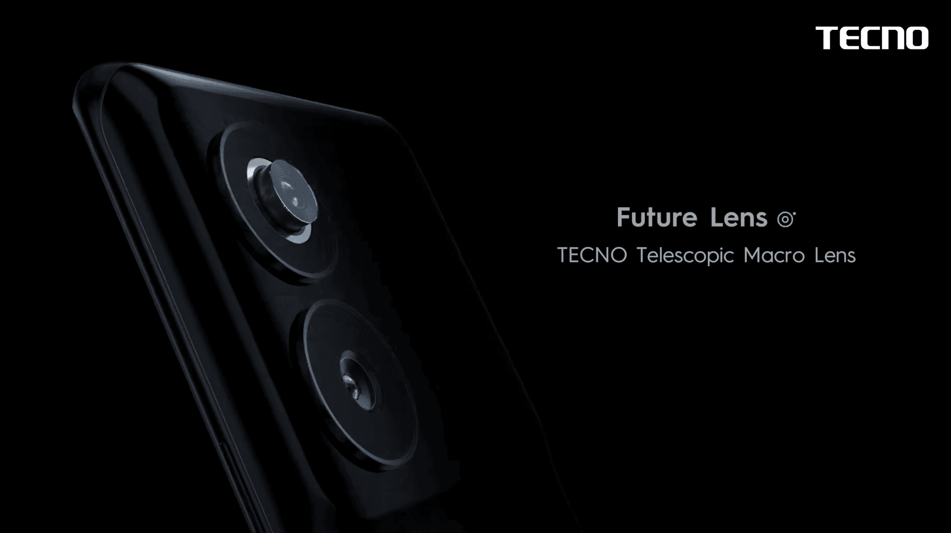 Lente macro telescópica da Tecno (Imagem: divulgação/Tecno)