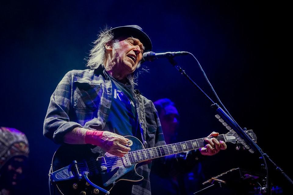 Neil Young em show de 2019