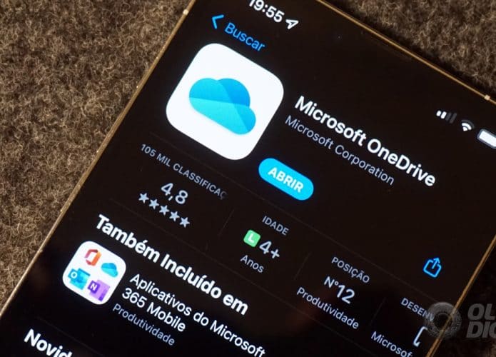 OneDrive no iPhone (Imagem: André Fogaça/Olhar Digital)