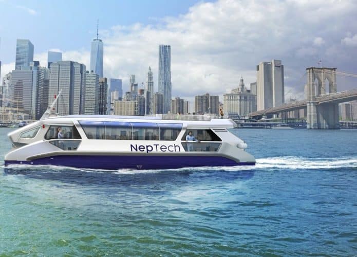 NepShuttle, ônibus marítimo a hidrogênio