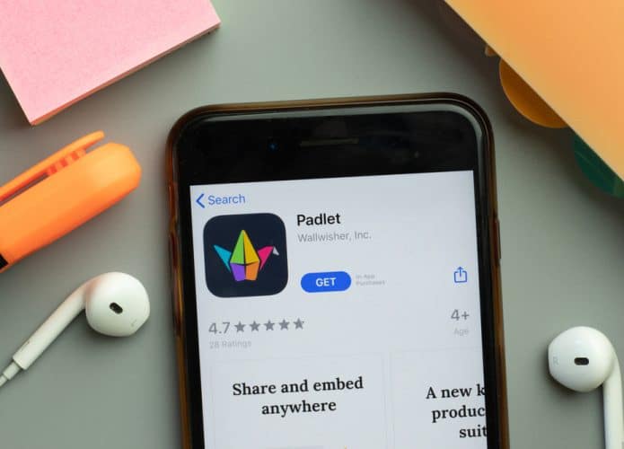 Ícone do aplicativo Pallet exibido na tela de um iPhone