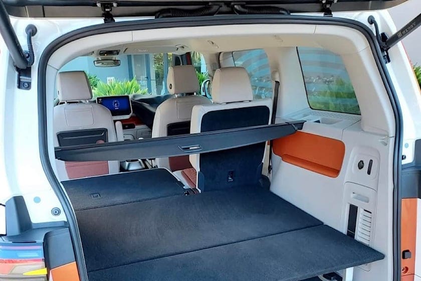 Área de trás da nova Kombi