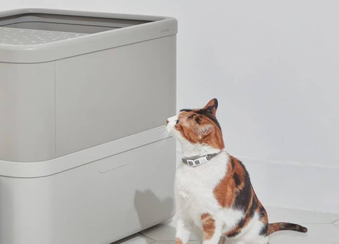 Caixa de areia smart para gatos da PurrSong