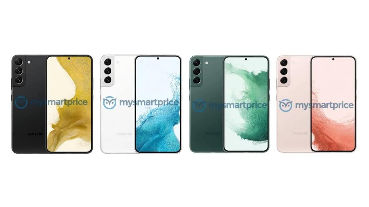 Imagens vazadas mostram cores do Galaxy S22+