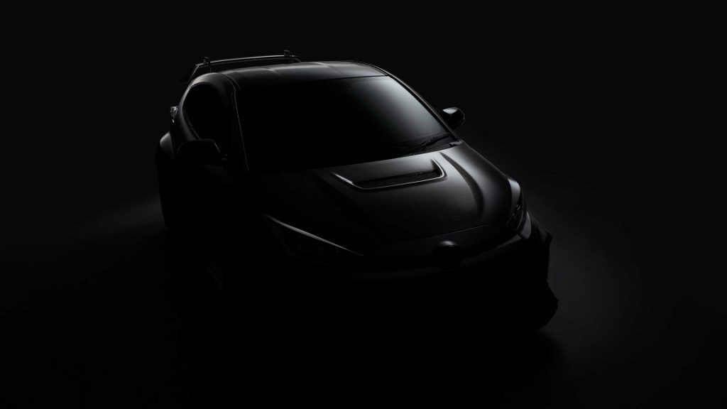 Teaser do Toyota GR Yaris