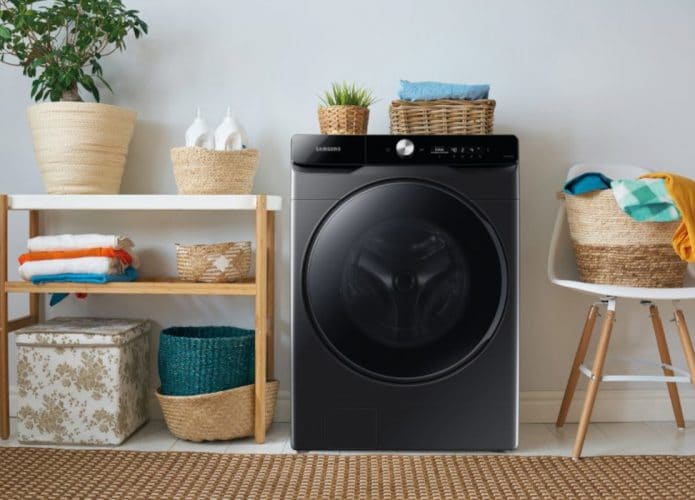 Lavadora e secadora WD18T da Samsung