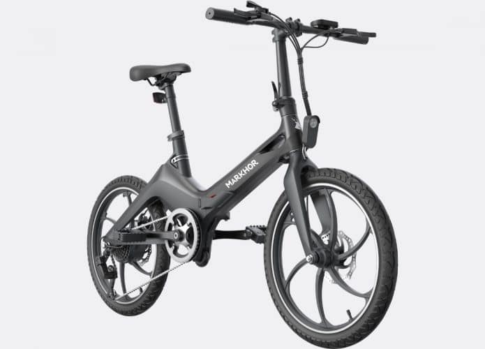 Bicicleta elétrica dobrável antifurto da Markhor