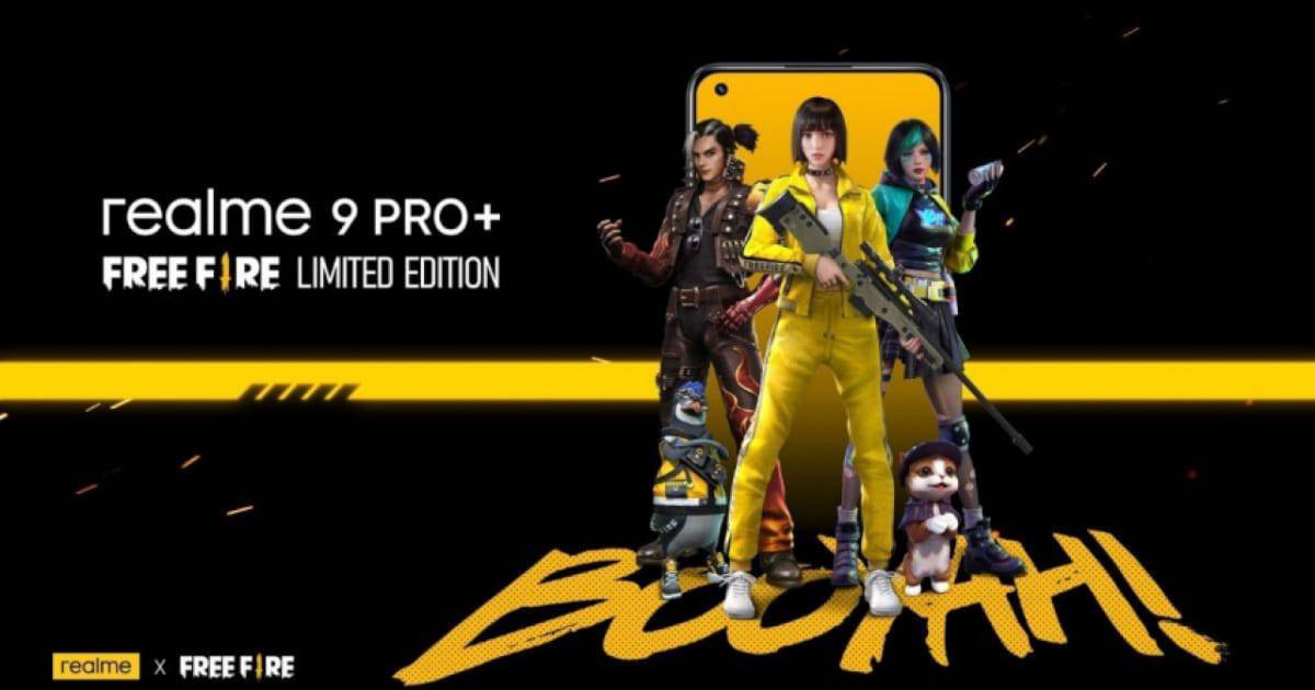 Realme 9 Pro+ Free Fire Edition