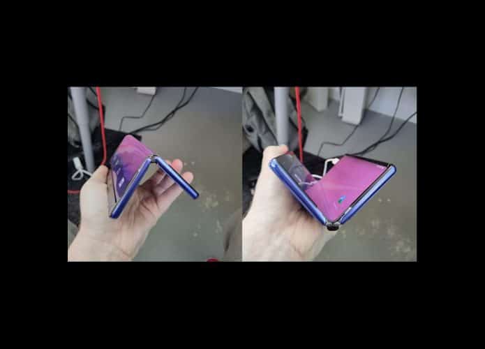 Conceito de celular dobrável da TCL