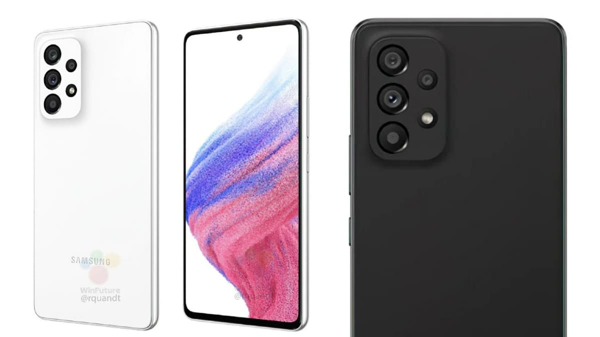 Imagens vazadas mostram como é o design do Galaxy A53 5G