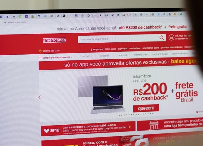 site Americanas