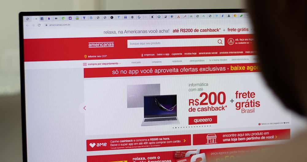 site Americanas