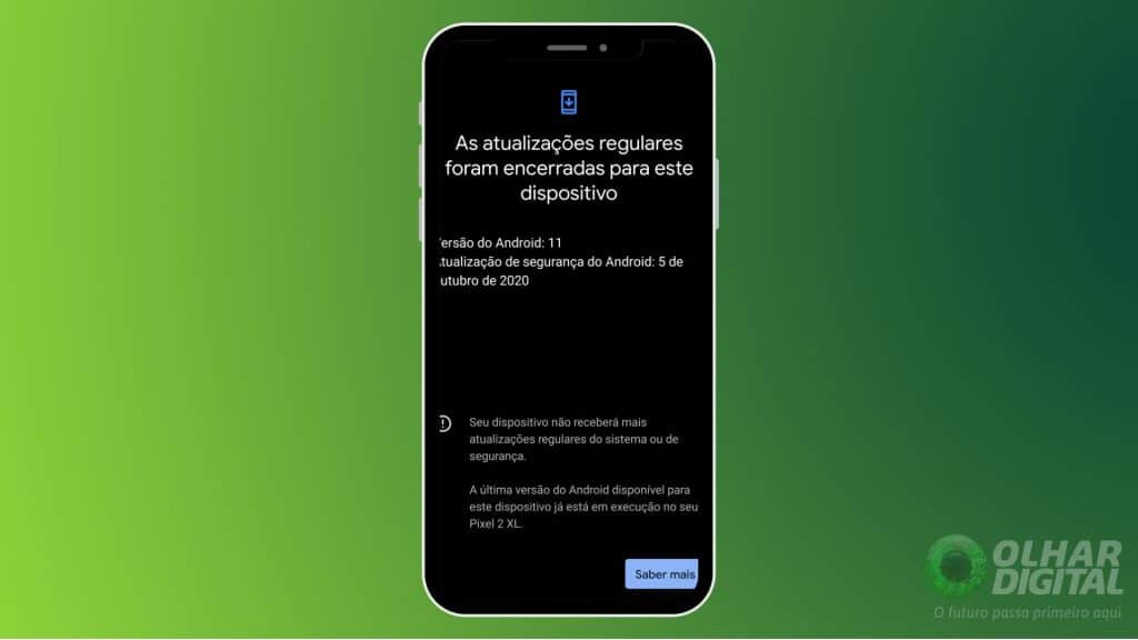 Atualizações regulares Android