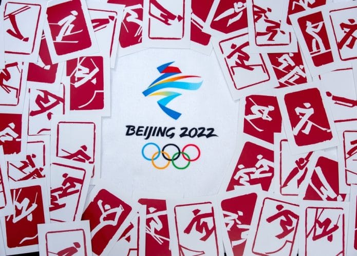 Logo dos Jogos Olímpicos de 2022