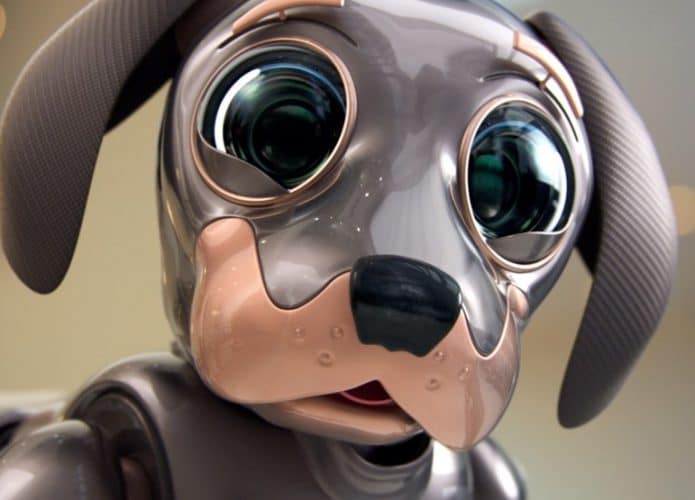 Filhotinho de cachorro robô da Kia