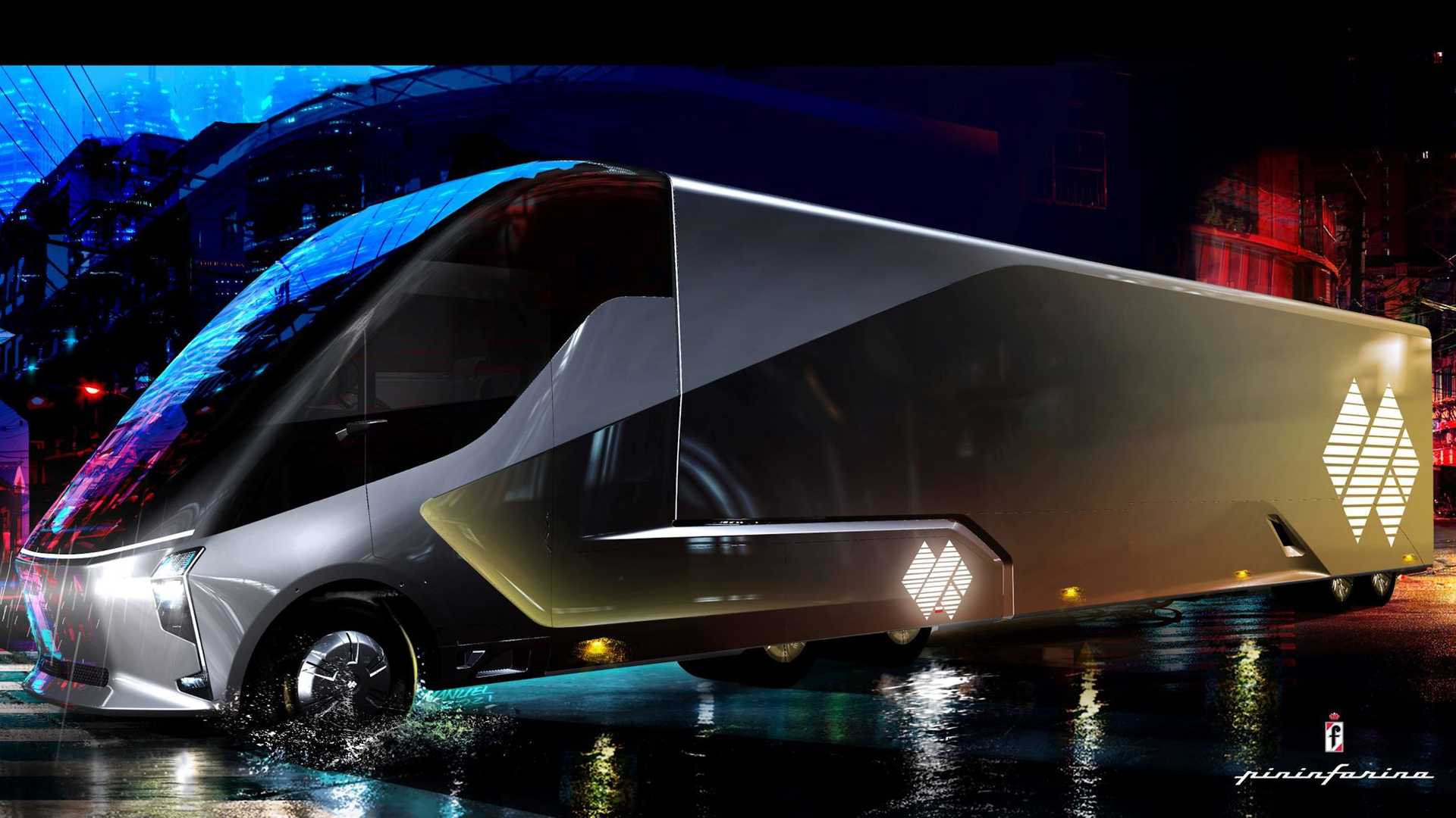 Pininfarina projeta caminhão elétrico com 300 km de autonomia para a DeepWay