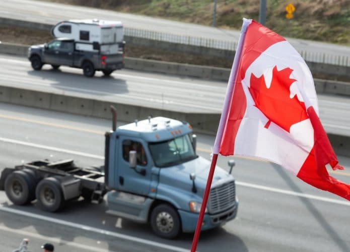 caminhoneiros canadenses