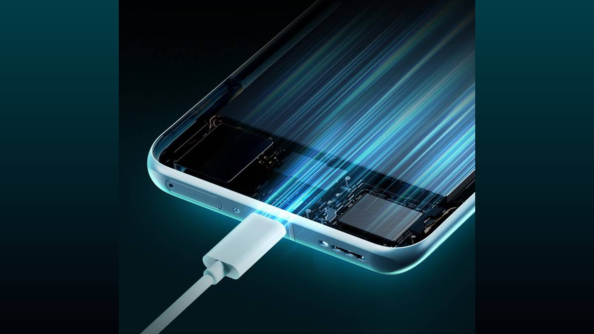Realme vai lançar tecnologia de carregamento de 160W na MWC 2022 / Divulgação: Realme