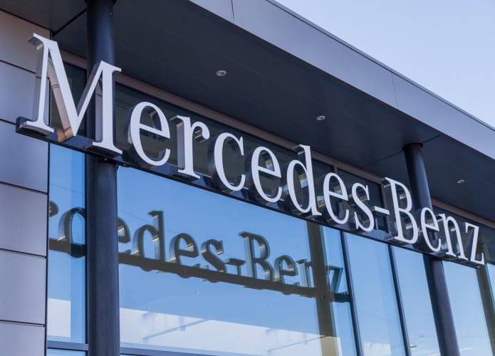 Concessionária da Mercedes-Benz em Fürth, na Alemanha