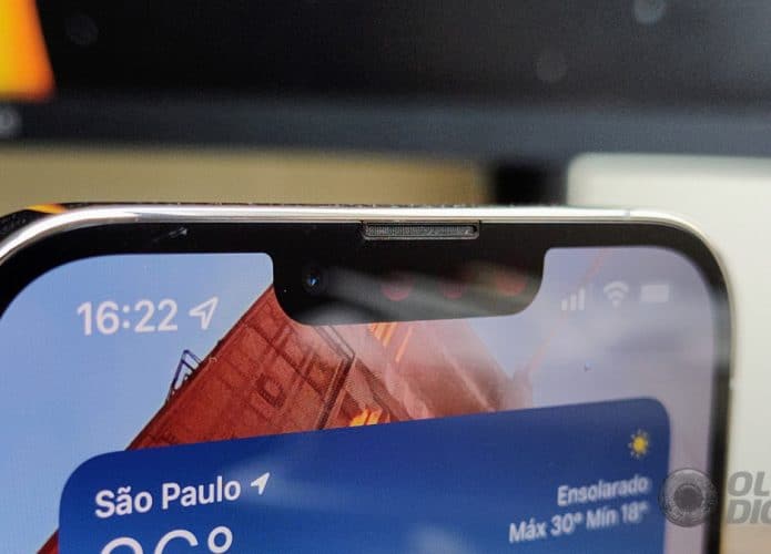 Face ID em um iPhone (Imagem: André Fogaça/Olhar Digital)
