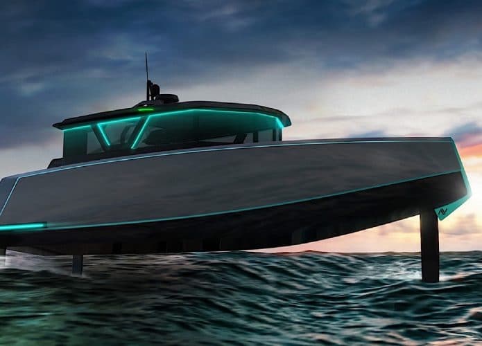 Navier 27: “barco do futuro” elétrico e com hidrofólio