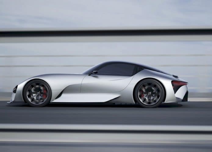 Modelo esportivo e elétrico da Lexus