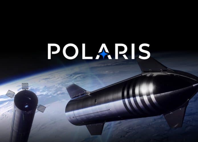 Ilustração de abertura para a missão Polaris