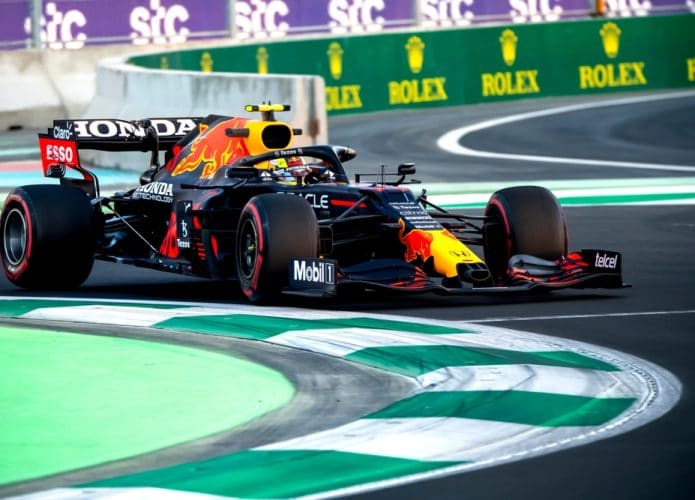 Carro da Red Bull Racing na rodada 21 do campeonato de Fórmula 1 da FIA 2021