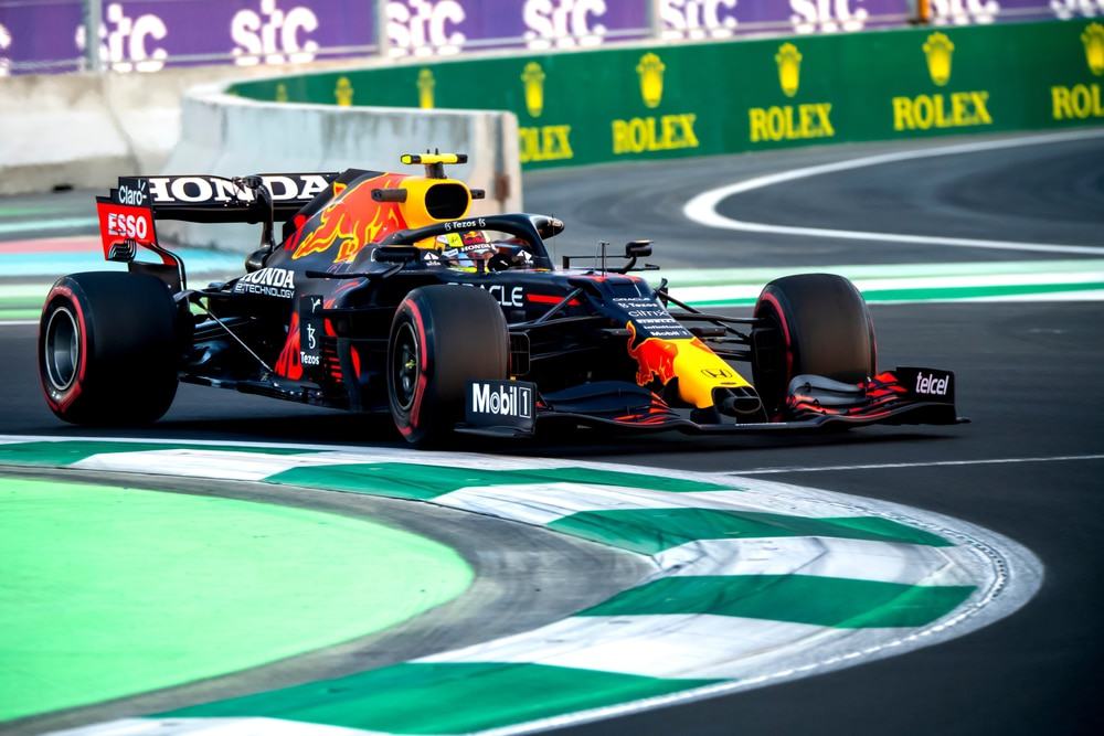 Carro da Red Bull Racing na rodada 21 do campeonato de Fórmula 1 da FIA 2021