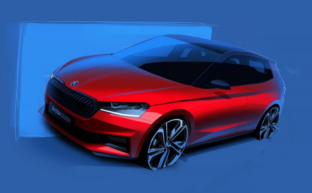 Imagem teaser da frente do Fabia Monte Carlo 2022