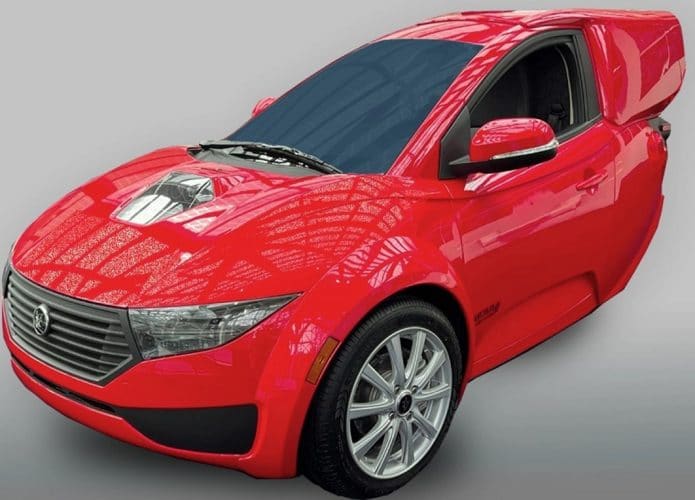 Solo Cargo, um microcarro de três rodas