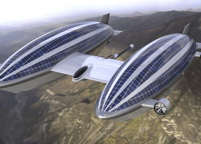 Air Yacht V2 visto de cima