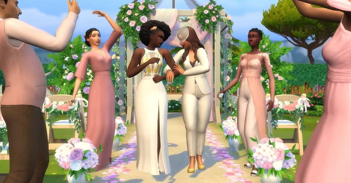 the sims 4 casamento