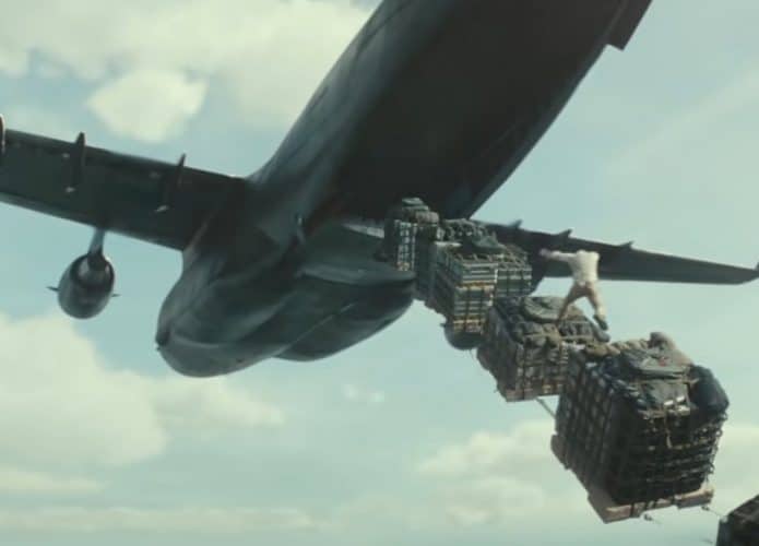 uncharted avião