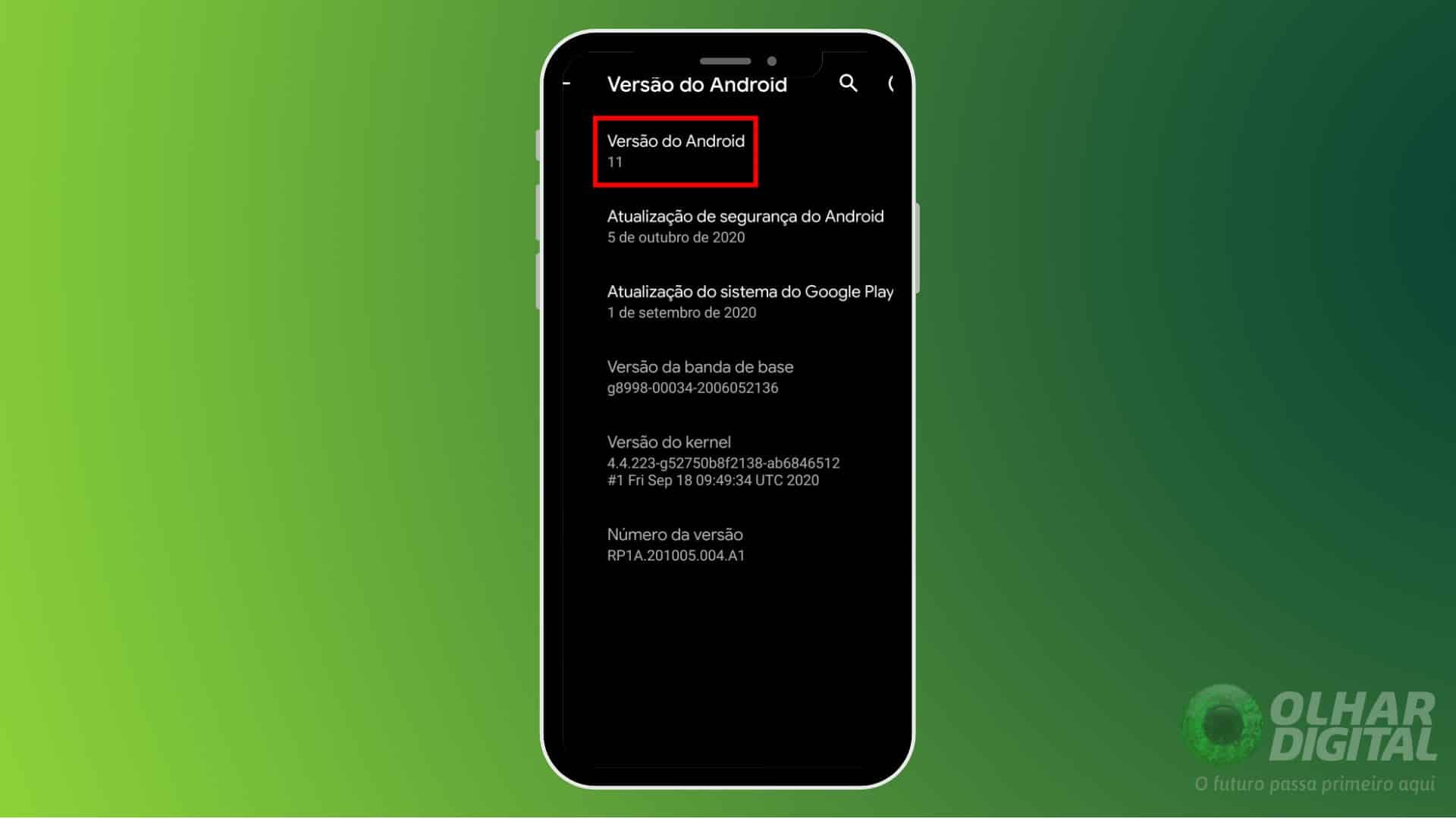 Versão do Android: como ver