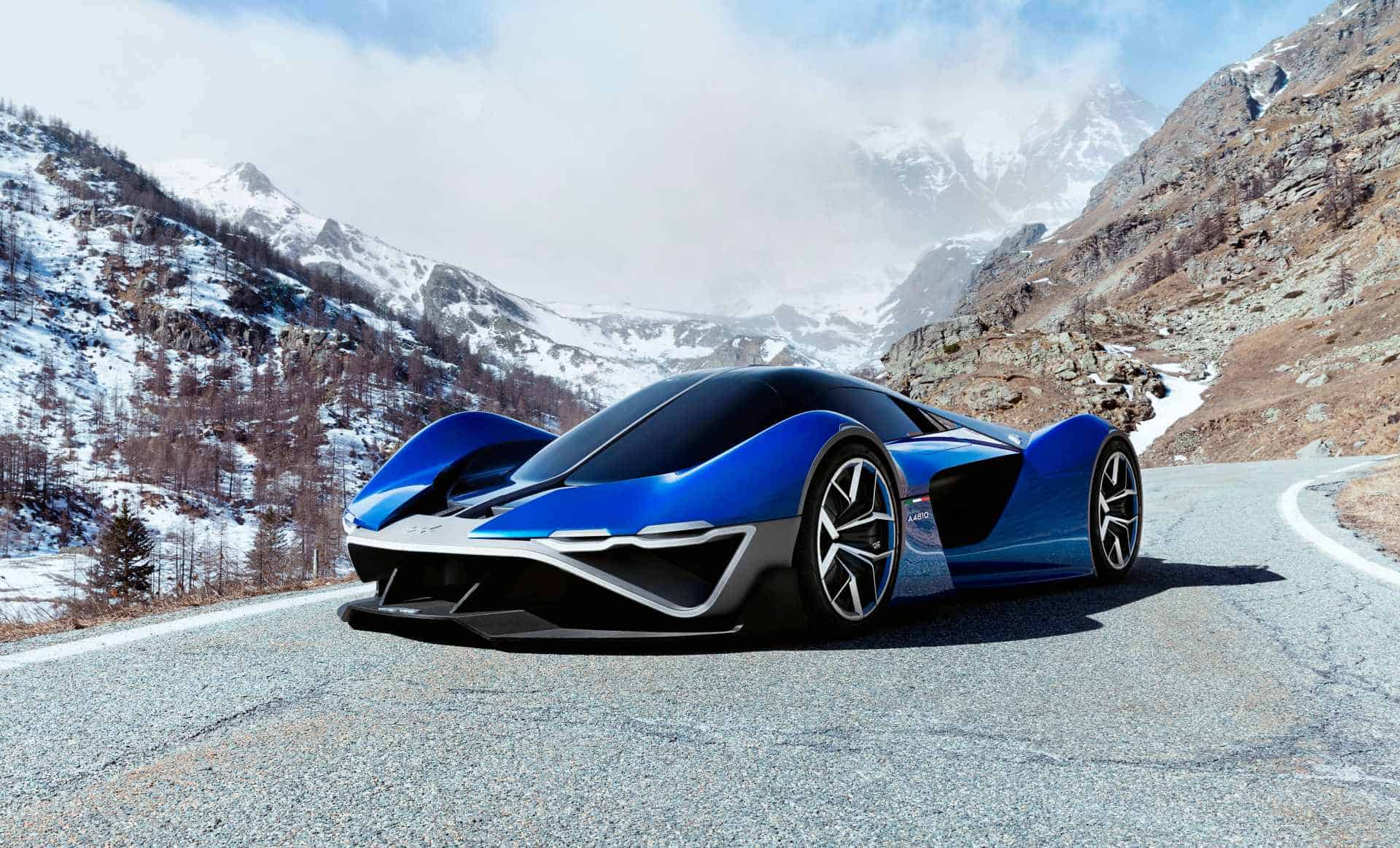 Conceito Alpine traz um supercarro movido a hidrogênio para um futuro não muito distante