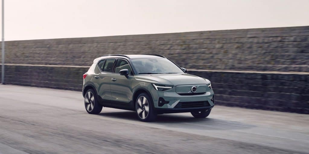 XC40 Recharge, da Volvo, com atualização de visual na parte da frente