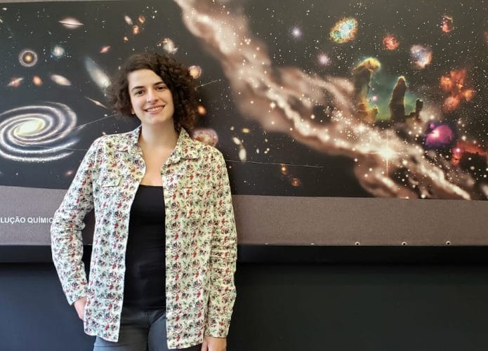 Catarina Aydar, Mestre em Astronomia pela USP