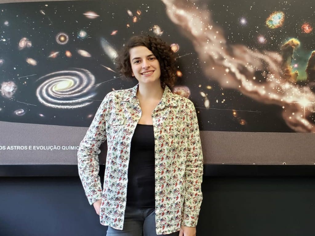 Catarina Aydar, formada em física e mestra em astronomia pela Universidade de São Paulo. Imagem: Arquivo Pessoal