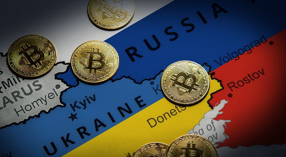 Criptomoedas Ucrânia e Rússia