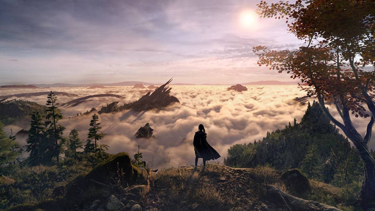 Imagem do game Forspoken com tecnologia DirectStorage