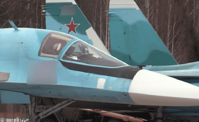 Caça-bombardeiro russo Sukhoi Su-34